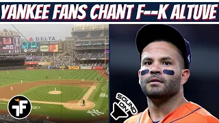 Yankee Fans Chant F--k Altuve at Yankee Stadium before Astros vs Yankees