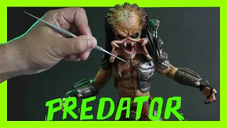Making the PREDATOR with clay / handmade sculpting