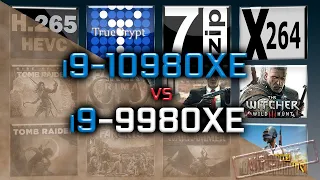Intel i9 10980XE vs i9 9980XE Benchmarks | Test Review | Gaming | 15 Tests