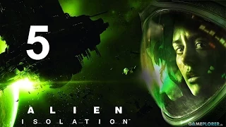 Alien: Isolation - #5 - О, Господи, что это за тварь?!