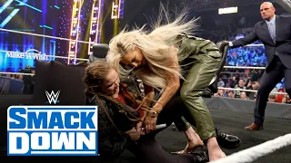 Ronda Rousey turns the tables on Charlotte Flair during contract signing: SmackDown, April 22, 2022