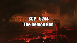 SCP - 5422 'The Demon God'