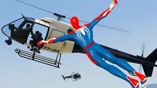 GTA V - Best Extreme Ragdolls And Fails V.49 (Spider-Man VS SWAT / Epic Ragdolls)