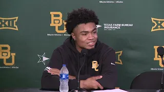 Drew, George and Love Answer Questions after Win over Oklahoma | Baylor Basketball Presser