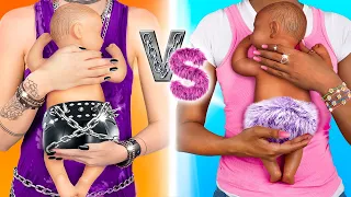 E-Girl Pregnant vs Soft Girl Pregnant