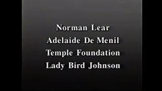 PBS The Man Who Beat the Blacklist 1990 Funding Credits