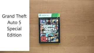 Xbox 360 GTA 5 Special Edition Unboxing