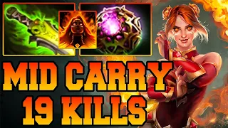 Lina Dota 2 Mid Carry Build Pro Gameplay Guide 7.33