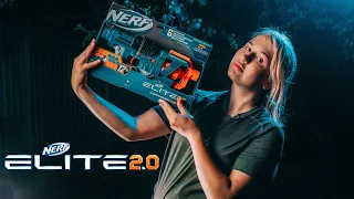 ЛУЧШИЙ NERF ELITE 2.0 // Обзор бластера Нёрф Элит 2.0 Коммандер // Сабакин