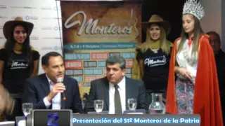 Presentación del 51º Festival del Monteros de la Patria Fortaleza del Folclore en el Ente Tucumán Tu