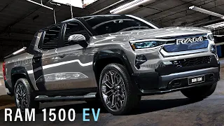 Electric RAM 1500 EV 2024 - 1st Electric Truck from RAM BEV Line-Up Coming from 2023