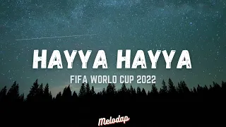 FIFA World Cup 2022 | Trinidad Cardona - Hayya Hayya (Better Together) ft. DaVido & Aisha (Lyrics)