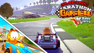 Garfield Kart + Fuel - Yes, I actually played it | Racing Marathon 2020 | KuruHS