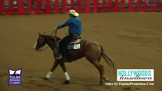 Oh Starry Nite ridden by Duane W. Latimer  - 2018 Tulsa Reining Classic (Open Futurity)