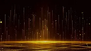 Screensaver I Shimmering Gold Background | Themed Party | Sparkle I No Copyright I Free Video BG