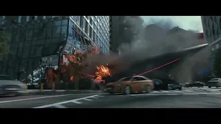 ALIENOID (2022) CAR CHASE SOUTH KOREA ATTACK DESTORYED CITY