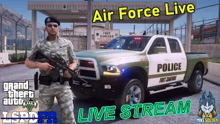 Fort Zancudo Ari Force LIVE Patrol | GTA 5 LSPDFR Live Stream 221