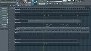 Ласковый май - Зимняя ночь (Пусть будет ночь) FL Studio