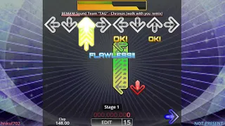 [DDR EDIT/DP] Chronos (walk with you remix) / BEMANI Sound Team "TAG" (Lv. 15)