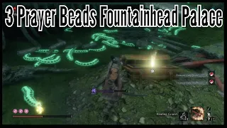 Sekiro Shadows Die Twice All Prayer Bead Locations Fountainhead Palace (Vitality & Posture Upgrades)