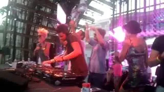 Kaz James & NERVO @ USHUAIA Ibiza - playing "Kids THE OTHER GUYS REMIX"