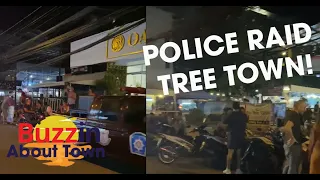 Police raid Tree Town in Soi Buakhao, Pattaya, for breaking COVID19 Regulations