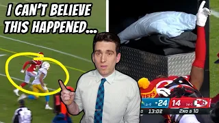 The Most Shocking and Unusual Injury of NFL Season - Doctor Explains Deandre Baker Femur Fracture