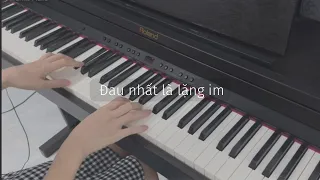 [#yuriko_playlist] Đau Nhất Là Lặng Im - Erik | Piano Cover + Lyrics, Sheet nhạc