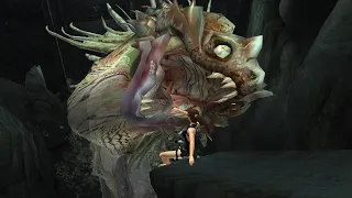 Lara Croft and the Sea Serpent - Tomb Raider: Legend | Vore in Media