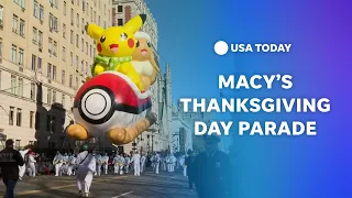 Watch: Macy's Thanksgiving Day parade kicks off in New York City