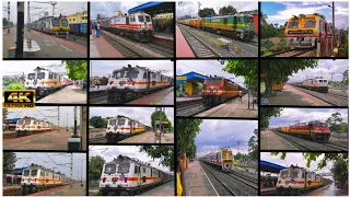 [20 in 1] All types of Amazing Multicolored Locomotive of Indian Railways|| #train #trending #rail