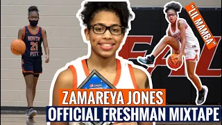 She's a PROBLEM! 2024 Zamareya Jones OFFICIAL Freshman Mixtape! One of the top guards in the Nation!