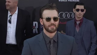 Chris Evans "Captain America: Civil War" World Premiere Red Carpet Fashion Broll