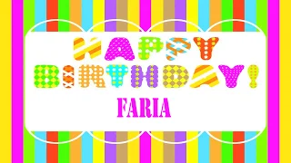 Faria   Wishes & Mensajes - Happy Birthday