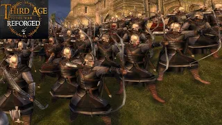 WITCH KING ATTACKS BAR-I-DONYONACH (Siege Battle) - Third Age: Total War (Reforged)
