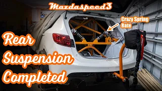 Custom Cantilever Suspension Completed - Mazdaspeed3 - Part 2 (Episode 57)