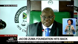Jacob Zuma Foundation's letter to Deputy Chief Justice Zondo deemed as an attack on the judiciary