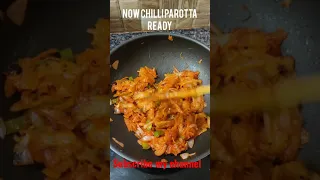 chilli parotta Recipe 🤤🤤🤤 #Shorts #Chilliparotta #parotta