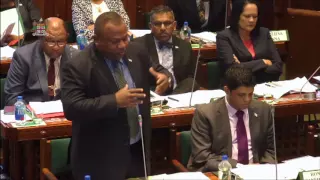 Fijian Minister for Agriculture's response on dredging the Sigatoka and Tuva Rivers