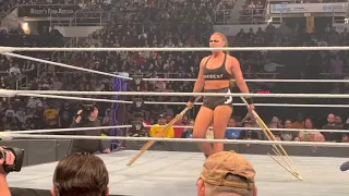 Ronda Rousey Beating Charlotte Flair with kendo Sticks || Charlotte flair Vs   Ronda Rousey