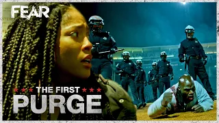 Escaping The Purgers | The First Purge | Fear