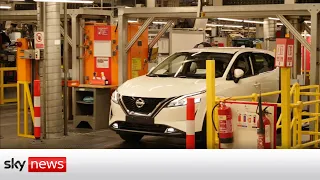 Nissan paves the way for UK electric cars and industry