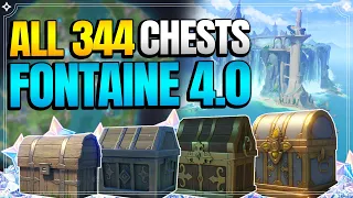 ALL Chest Locations in Fontaine 4.0 | In Depth Follow Along |【Genshin Impact】