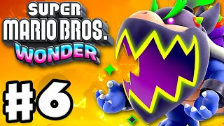 Super Mario Bros. Wonder - Gameplay Walkthrough Part 6 - Deep Magma Bog 100%