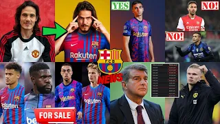 Cavani AGREEMENT Reached🚨| Ferran Torres Deal CLOSE❗| Players On The MARKET💣| Wage Bill MANOEUVRING📝