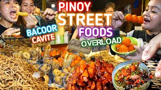 PINOY STREET FOOD OVERLOAD Kwek Kwek, BALUT, Tres Kwatro, Fish Ball, PROBEN, Cheese Stick at PARES