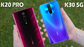 Redmi K30 5G Vs Redmi K20 Pro Comparison