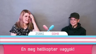 ÉN MEG AKKOR HELIKOPTER VAGYOK!  ∎ Transzneműek válaszolnak kommentekre! #TDOV2021