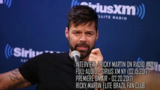 [FULL AUDIO INTERVIEW] Ricky Martin on Radio Andy | Sirius XM