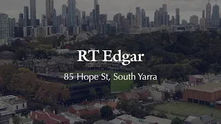 RT Edgar (Toorak) - 85 Hope St, South Yarra